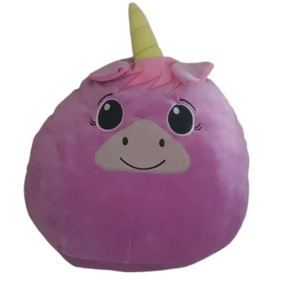 Mushmallows 14 in lavender Unicorn plush stuffie stuffed toy pillow EUC